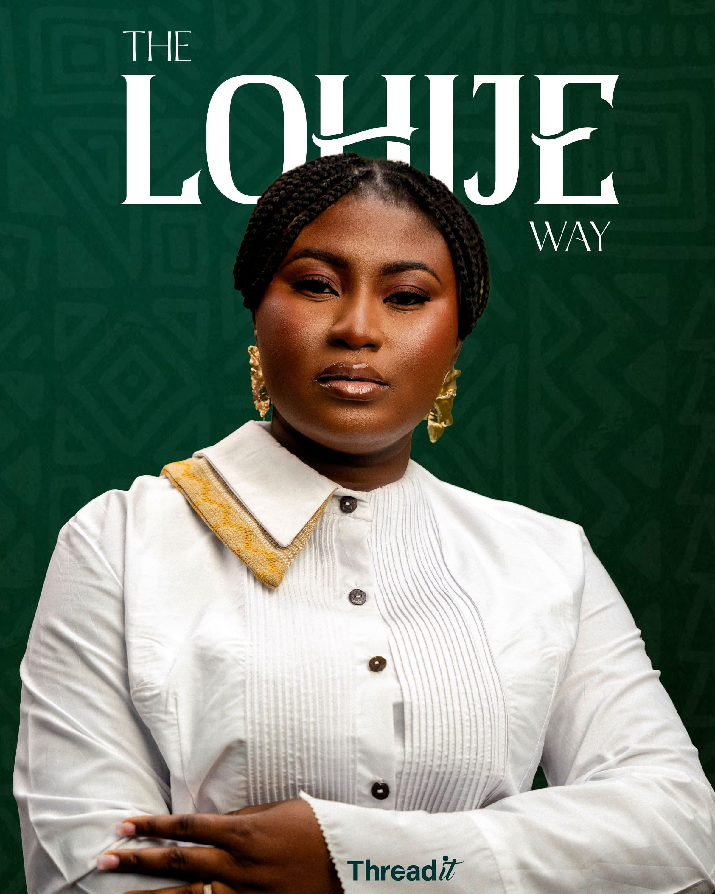 Gift Oholije is the founder of Lohije, an eco-conscious fashion brand in Nigeria | Lohije
