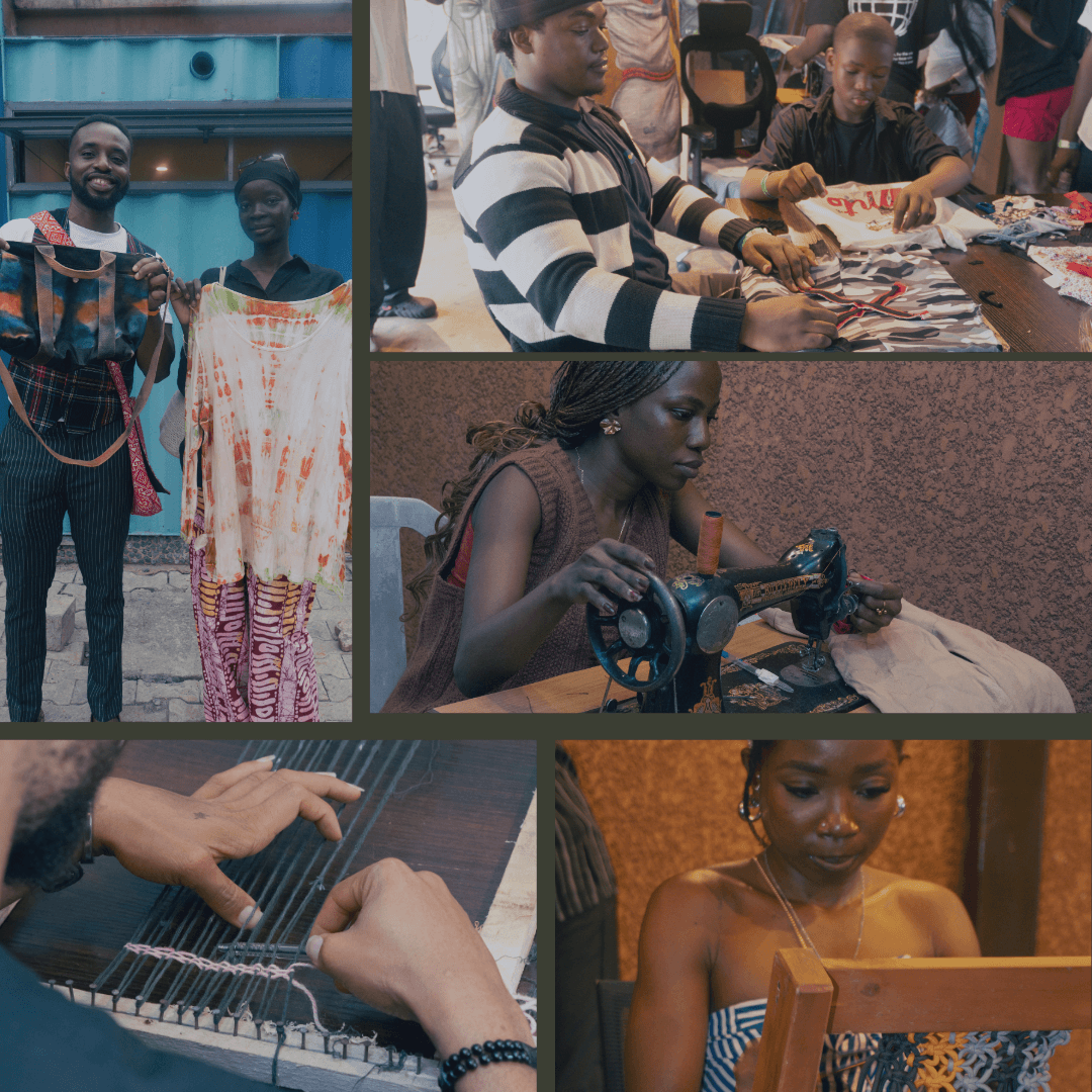 The different workshops - weaving, tie and dye, macramé, art canvas, and patchwork - were the main highlight of the Revamp Festival